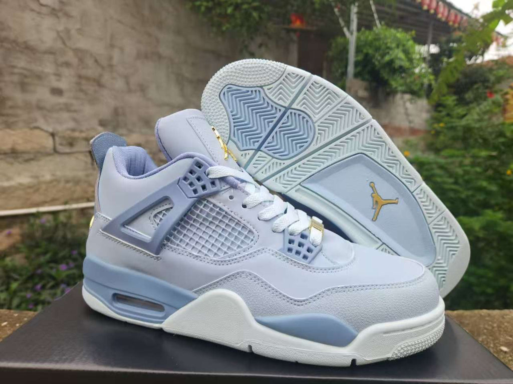 Air Jordan 4 'Denim' Worn Blue