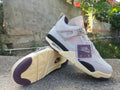 Air Jordan 4 Retro × A Ma Manière – Violet Ore/Brown/Pink