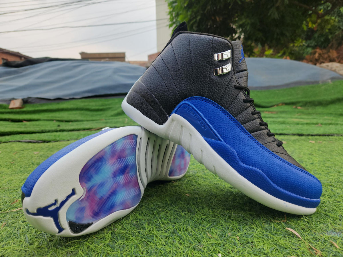 Air Jordan 12 Retro 'Black/Blue/White'