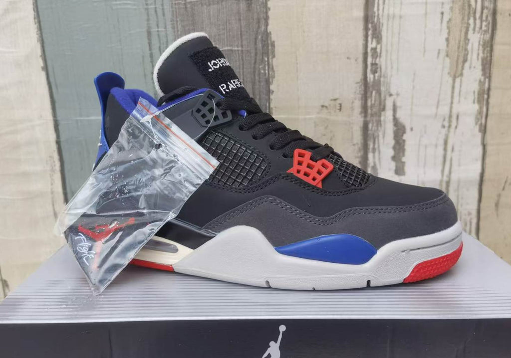Air Jordan 4 Retro – Black/Blue/Red (Men's)
