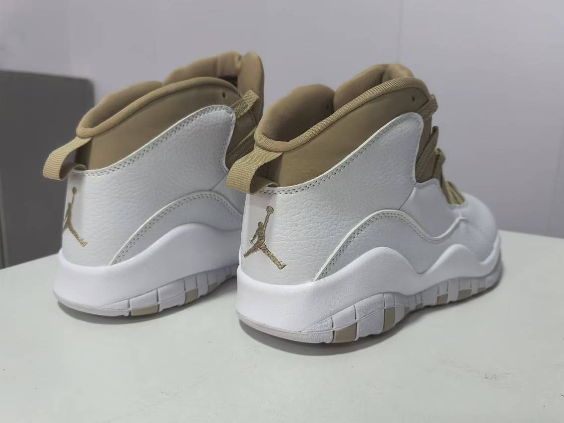 Air Jordan 10 Retro – White/Brown