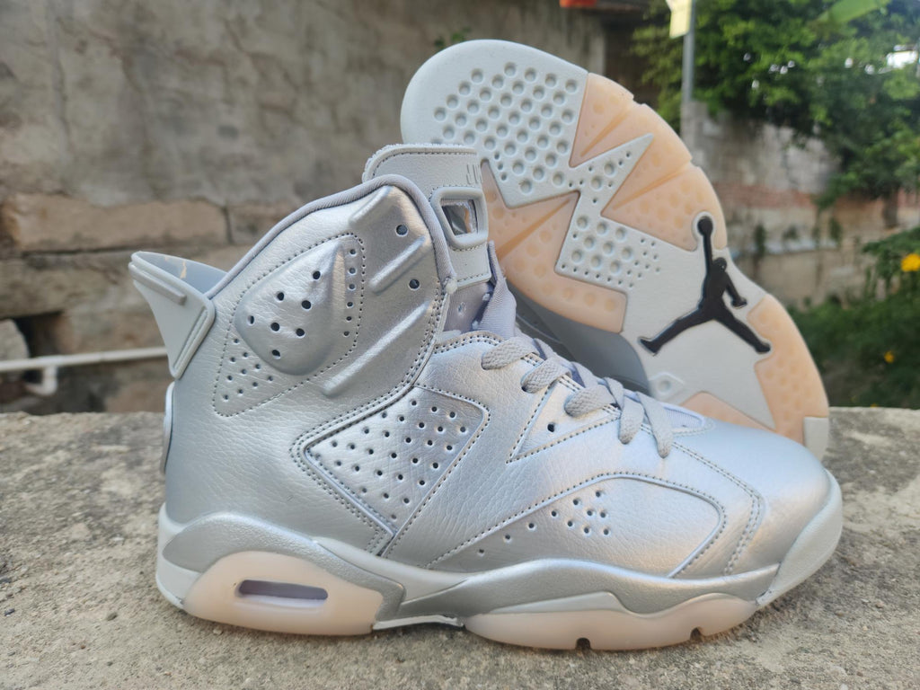 Air Jordan 6 Retro 'Metallic Silver' Silver/Silver/Silver