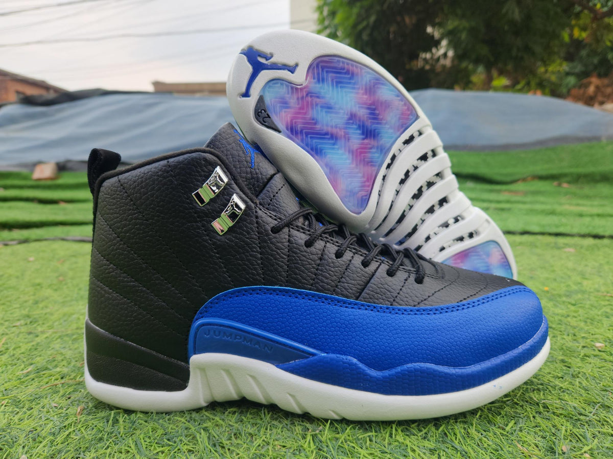 Air Jordan 12 Retro 'Black/Blue/White'