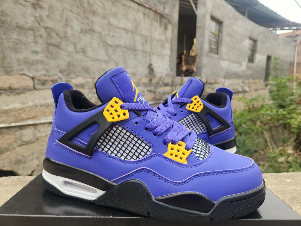 Air Jordan 4 – Purple/Yellow