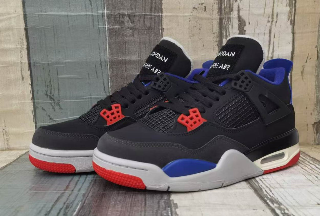 Air Jordan 4 Retro – Black/Blue/Red (Men's)