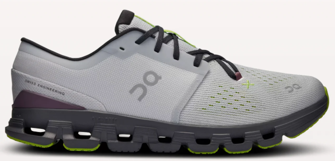 On Cloud X 4 Men's Training Shoes | Tin/Iceberg Clearance