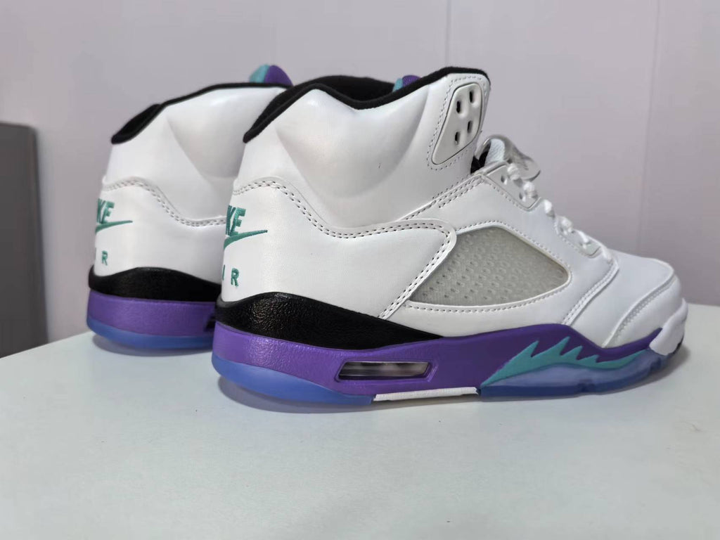 Air Jordan 5 Retro – White/Grape ("White Grape")