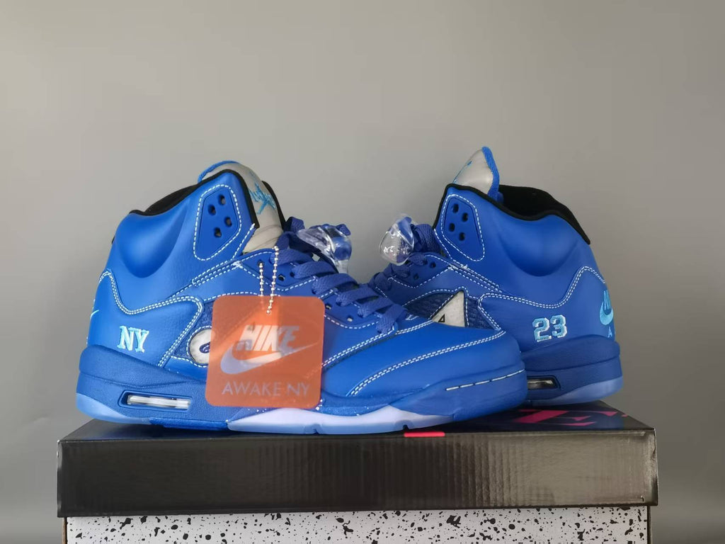 Air Jordan 5 Retro 'NY' Arctic Blue