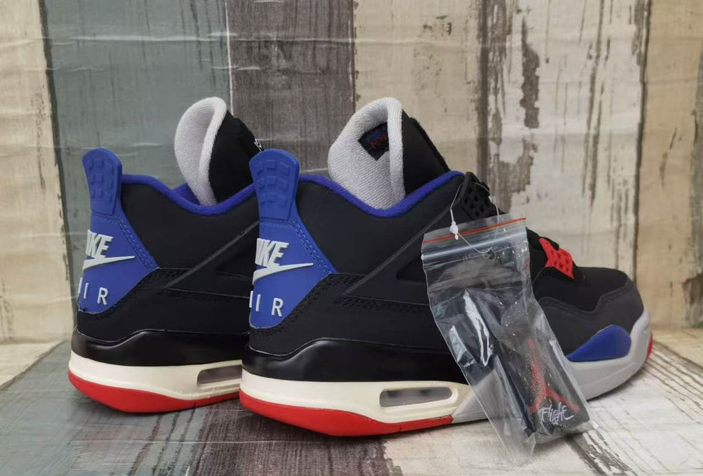 Air Jordan 4 Retro – Black/Blue/Red (Men's)