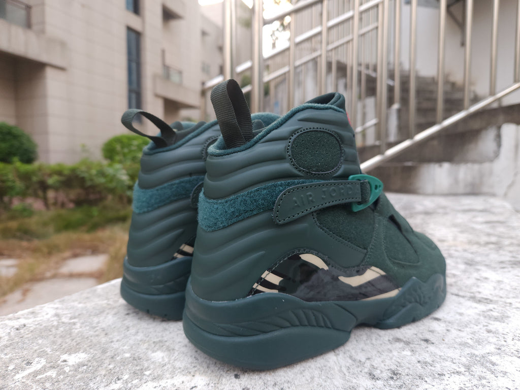 Air Jordan 8 Retro 'Green/Gold/Black/Red'