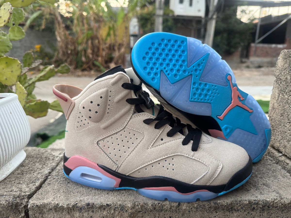 Air Jordan 6 Retro 'Sail/Green' Sail/Green/White