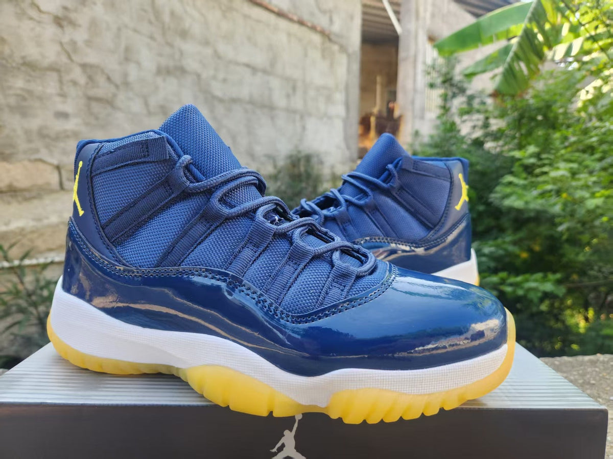 Air Jordan 11 Retro 'Deep Navy Yellow'