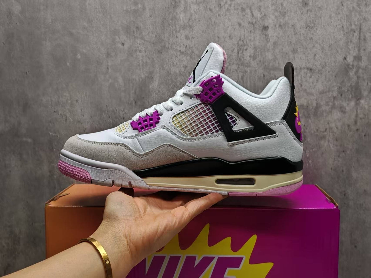 Air Jordan 4 Retro 'Comic Book' Off White/University Red