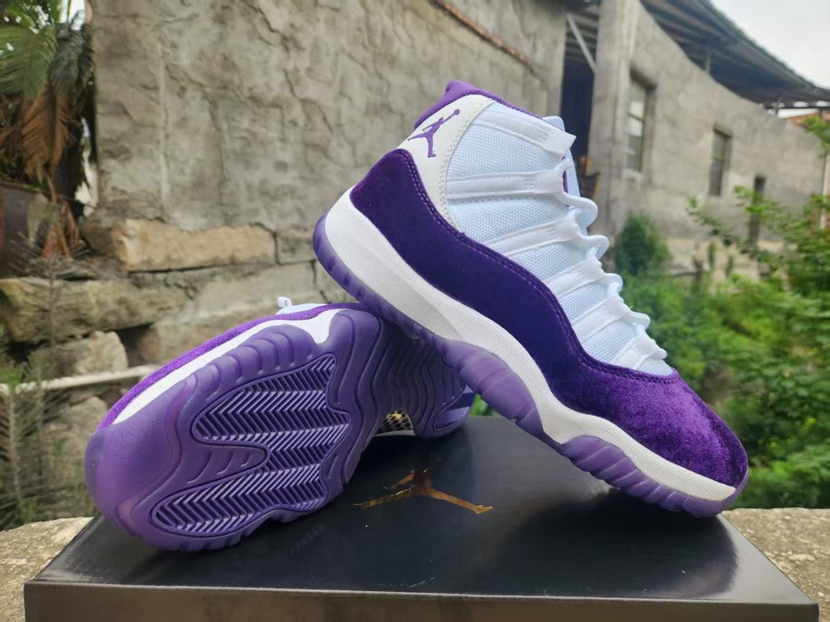 Air Jordan 11 Retro 'White Velvet Purple'