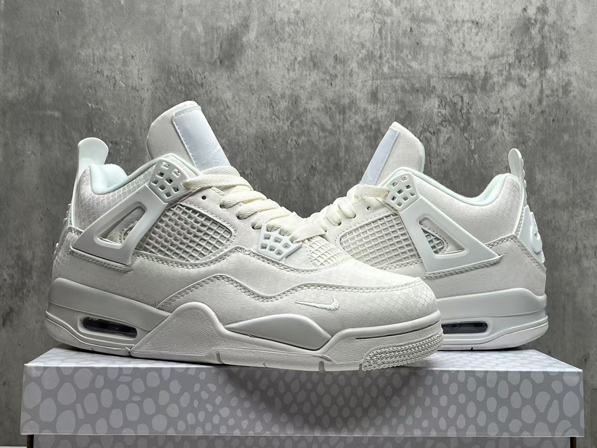Air Jordan 4 x Nigel Sylvester 'White Mamba'