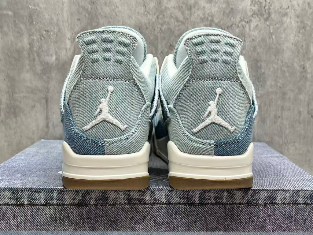 Air Jordan 4 'Denim' Worn Blue