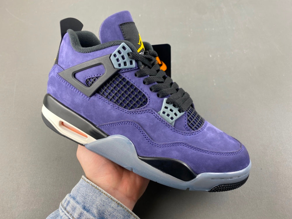 Air Jordan 4 Retro 'Imperial Purple' White/Imperial Purple/Black