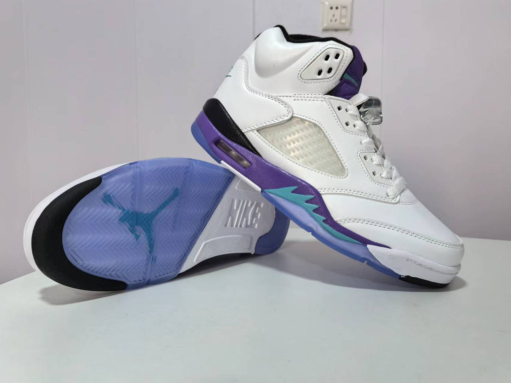 Air Jordan 5 Retro – White/Grape ("White Grape")