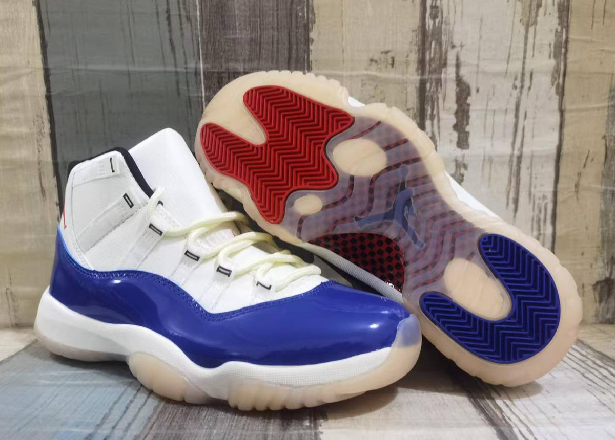 Air Jordan 11 Retro 'Rare Air' Deep Royal Blue/Fire Red/Sail