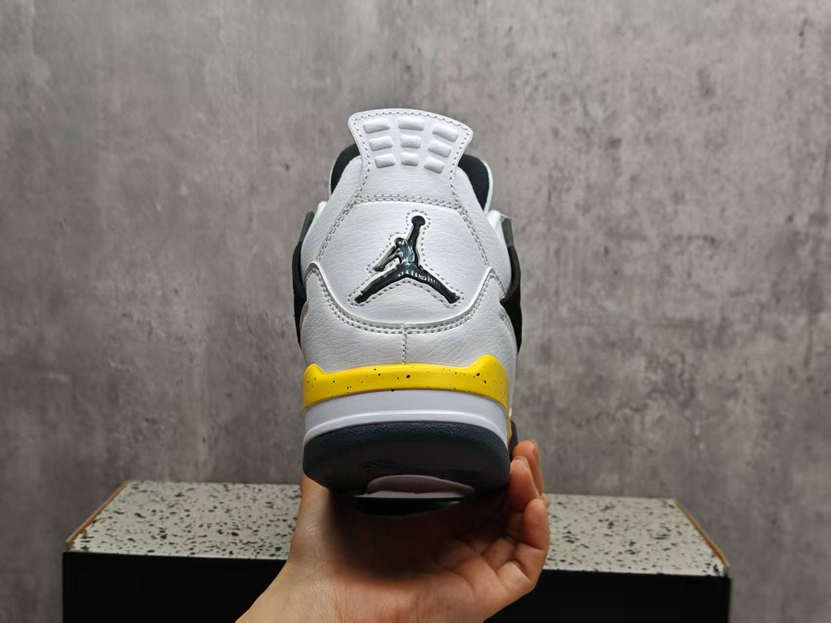 Air Jordan 4 Retro "Lightning" Tour Yellow/White/Dark Blue Grey