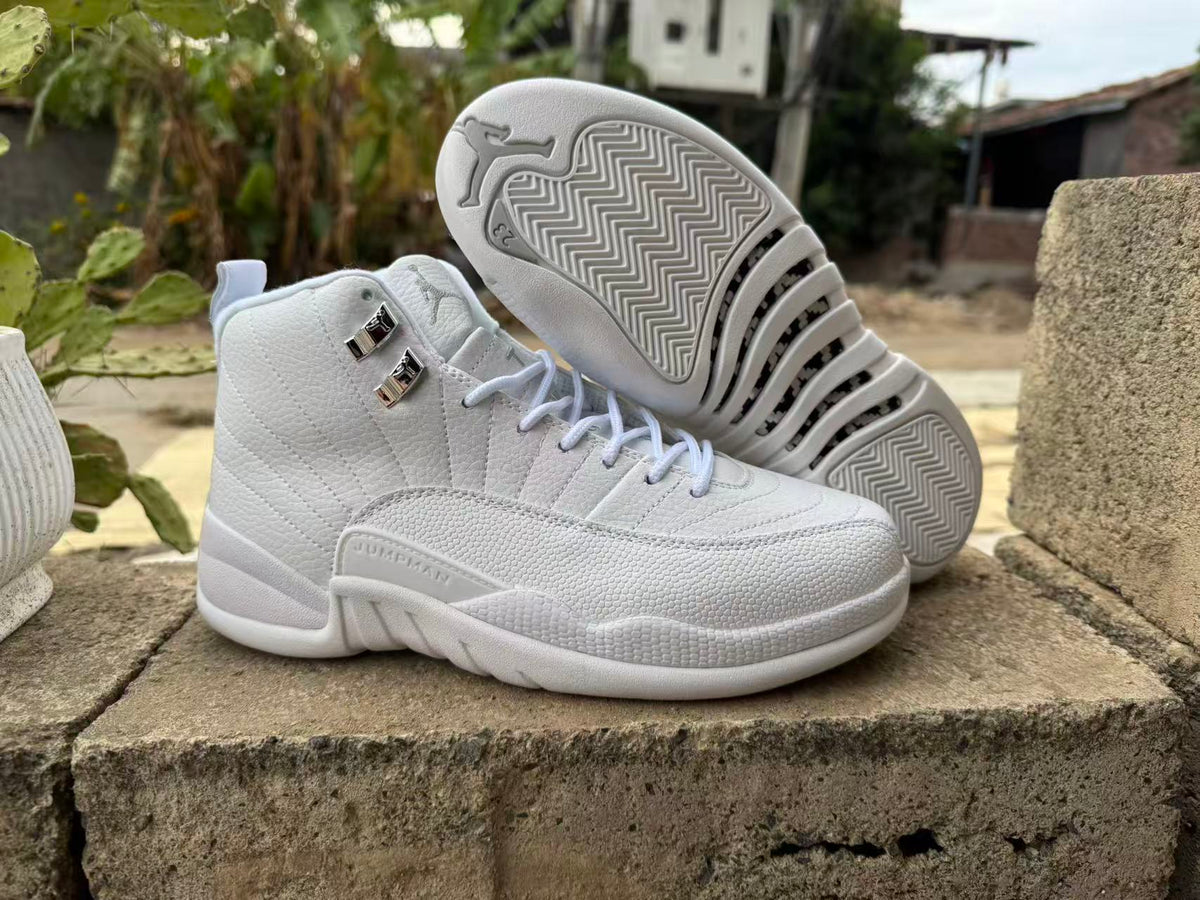 Air Jordan 12 Retro 'Summit White' White/Metallic Silver