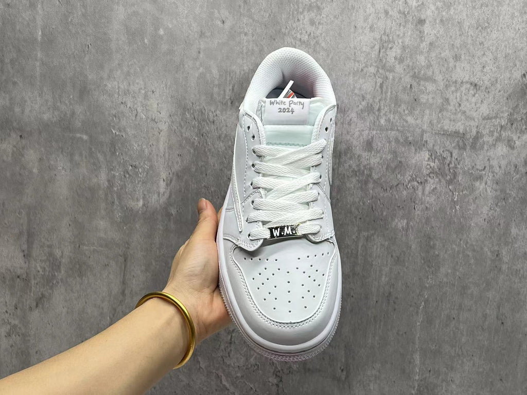 Travis Scott x Air Jordan 1 Low OG SP 'White Party' (Michael Rubin x Fanatics)